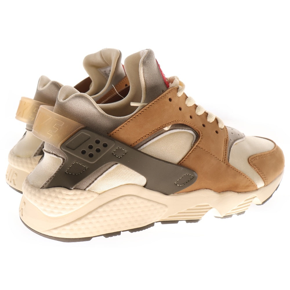 NIKE(ナイキ) ×STUSSY AIR HUARACHE LE DESERT OAK DD1381-200 ステューシー エアハラチ デザートオーク ローカットスニーカー ベージュ/ブラウン US10/28.0cm