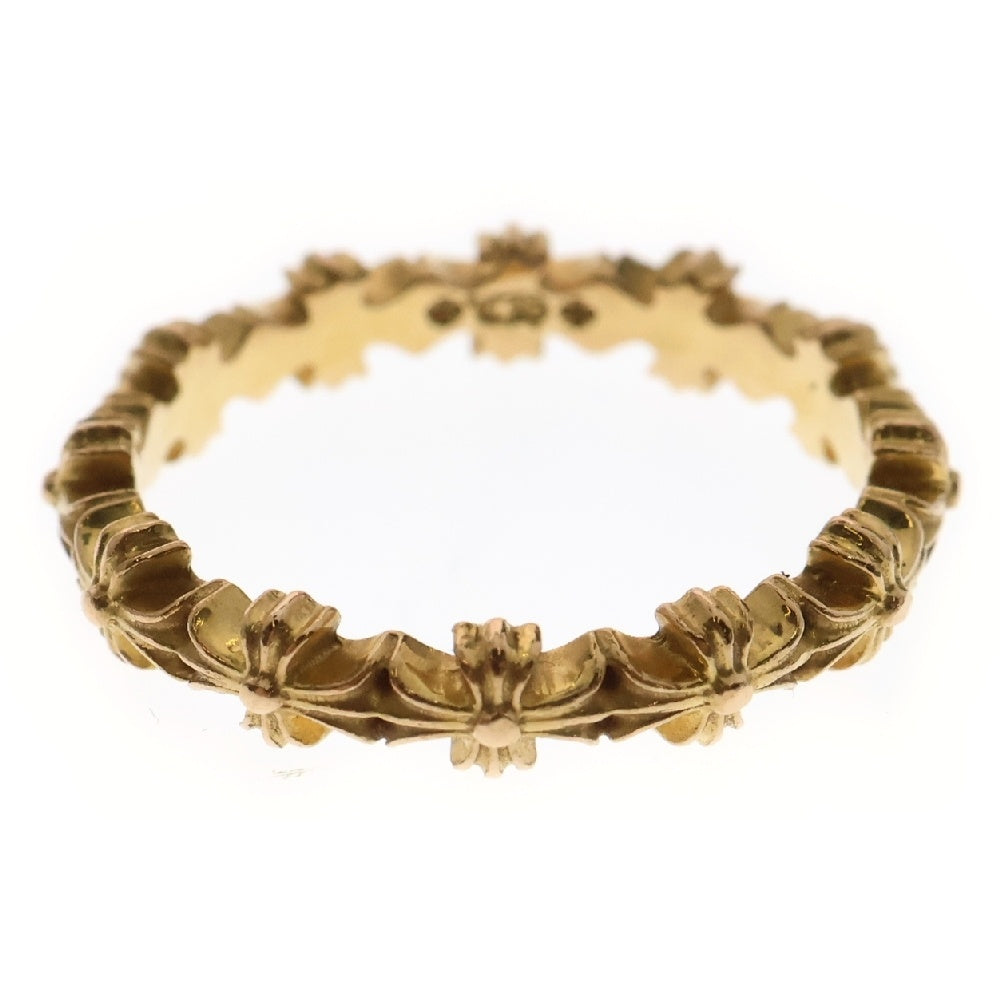 CHROME HEARTS(クロムハーツ) 22K TINY E CH PLS BAND タイニーE CHプラスバンド リング ゴールド 11号