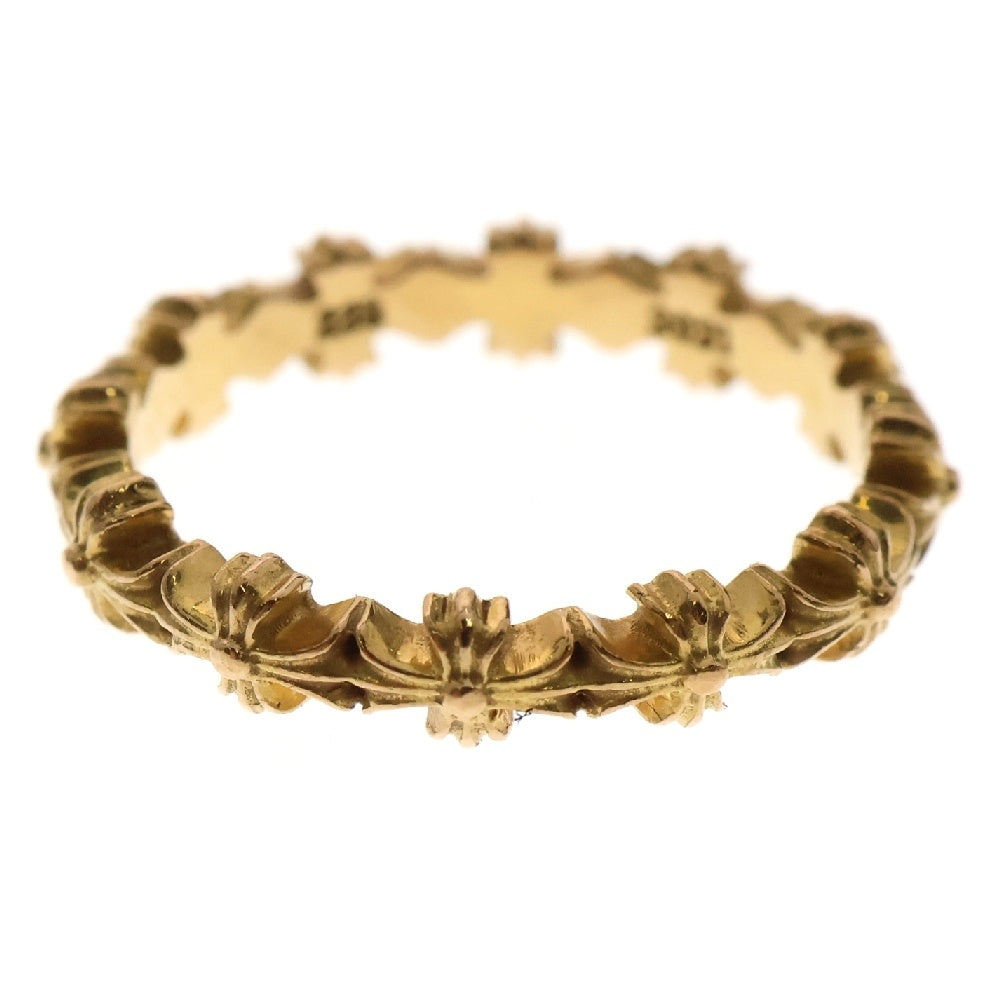 CHROME HEARTS(クロムハーツ) 22K TINY E CH PLS BAND タイニーE CHプラスバンド リング ゴールド 11号