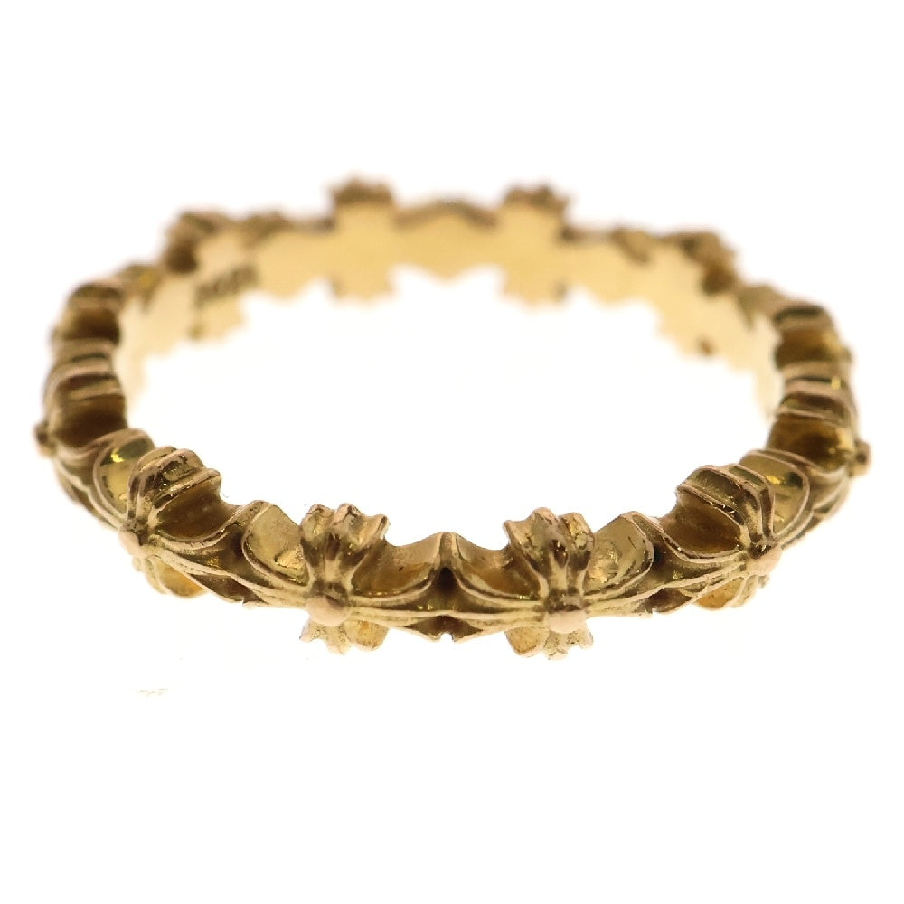 CHROME HEARTS(クロムハーツ) 22K TINY E CH PLS BAND タイニーE CHプラスバンド リング ゴールド 11号