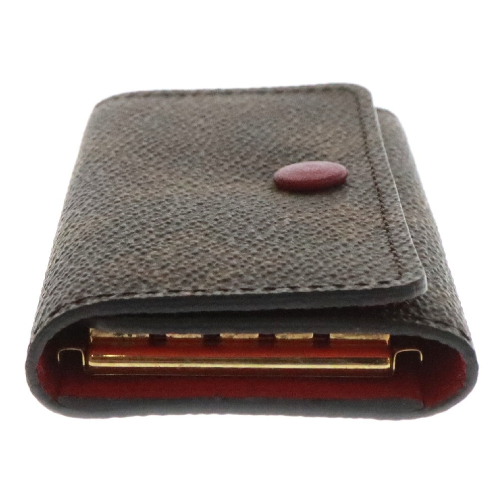 LOUIS VUITTON(ルイヴィトン) モノグラム ミュルティクレ4 4連キーケース R.R刻印入り ブラウン レディース M41945