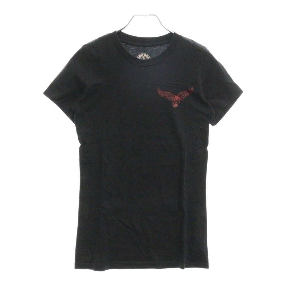 CHROME HEARTS(クロムハーツ) OLD Foti Skull Tee オールドモデル フォティ ウィングスカルTシャツ レディース ブラック