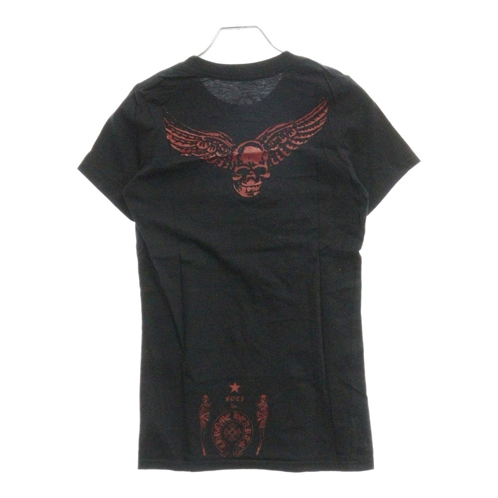 CHROME HEARTS(クロムハーツ) OLD Foti Skull Tee オールドモデル フォティ ウィングスカルTシャツ レディース ブラック