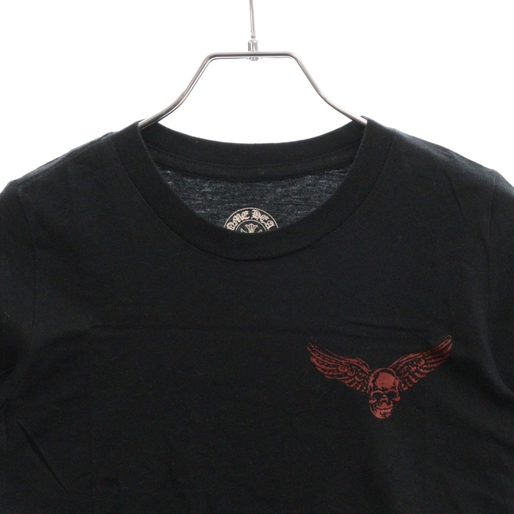 CHROME HEARTS(クロムハーツ) OLD Foti Skull Tee オールドモデル フォティ ウィングスカルTシャツ レディース ブラック