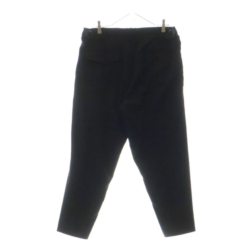 Yohji Yamamoto POUR HOMME(ヨウジヤマモト プールオム) 16AW 宮沢りえ 刺? サイドベルト スラックスパンツ ブラック HR-P35-134