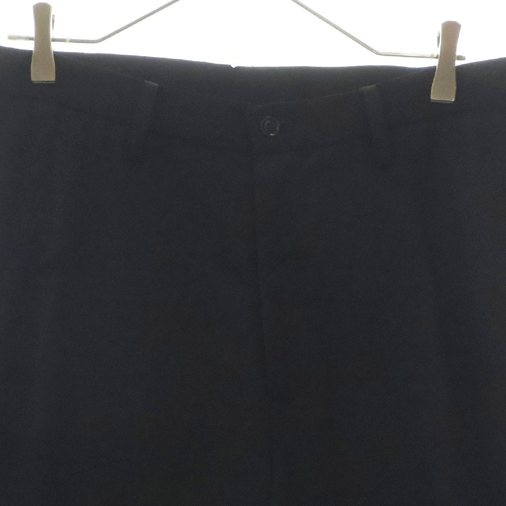 Yohji Yamamoto POUR HOMME(ヨウジヤマモト プールオム) 16AW 宮沢りえ 刺? サイドベルト スラックスパンツ ブラック HR-P35-134