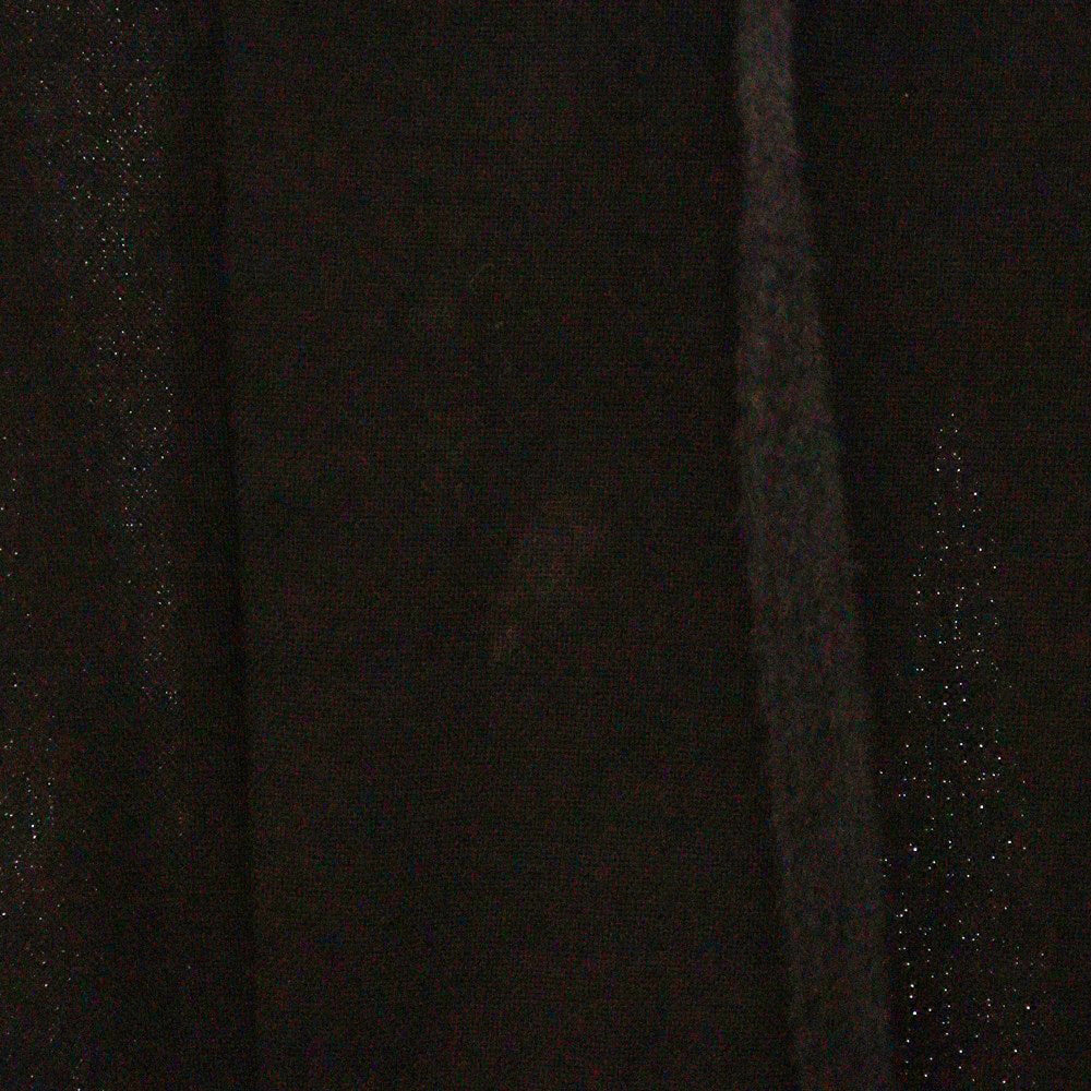 s'yte(サイト) ウール混 ワイド スラックス トラウザーパンツ ブラック UD-P40-132