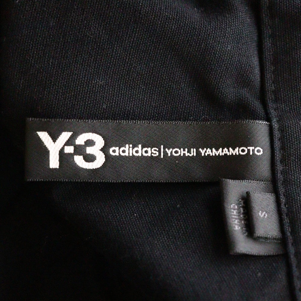 Y-3(ワイスリー) M CANVAS WORKWEAR WIDE PANTS FP8674 キャンバス ワイドパンツ ブラック