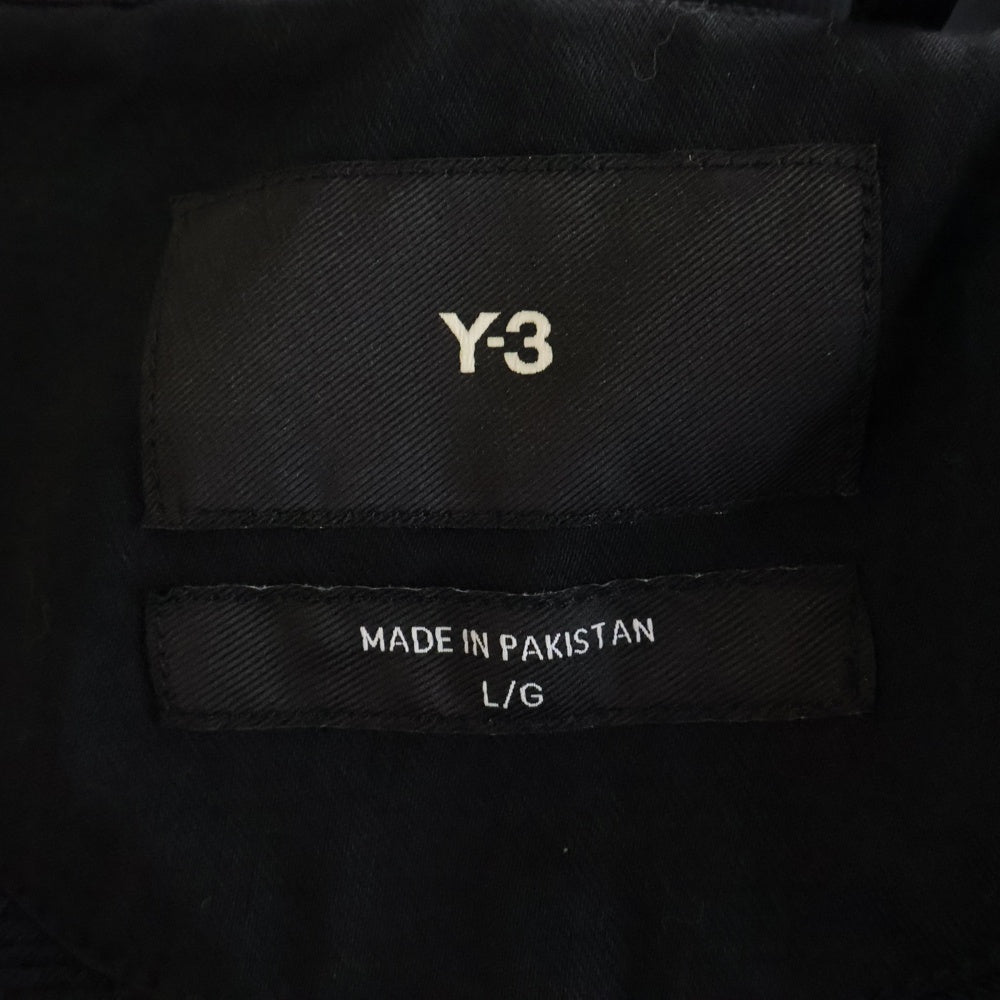 Y-3(ワイスリー) GRAPHIC LOGO FRENCH TERRY HOODIE H44810 グラフィックロゴ テリーフーディ ジャケット ブラック