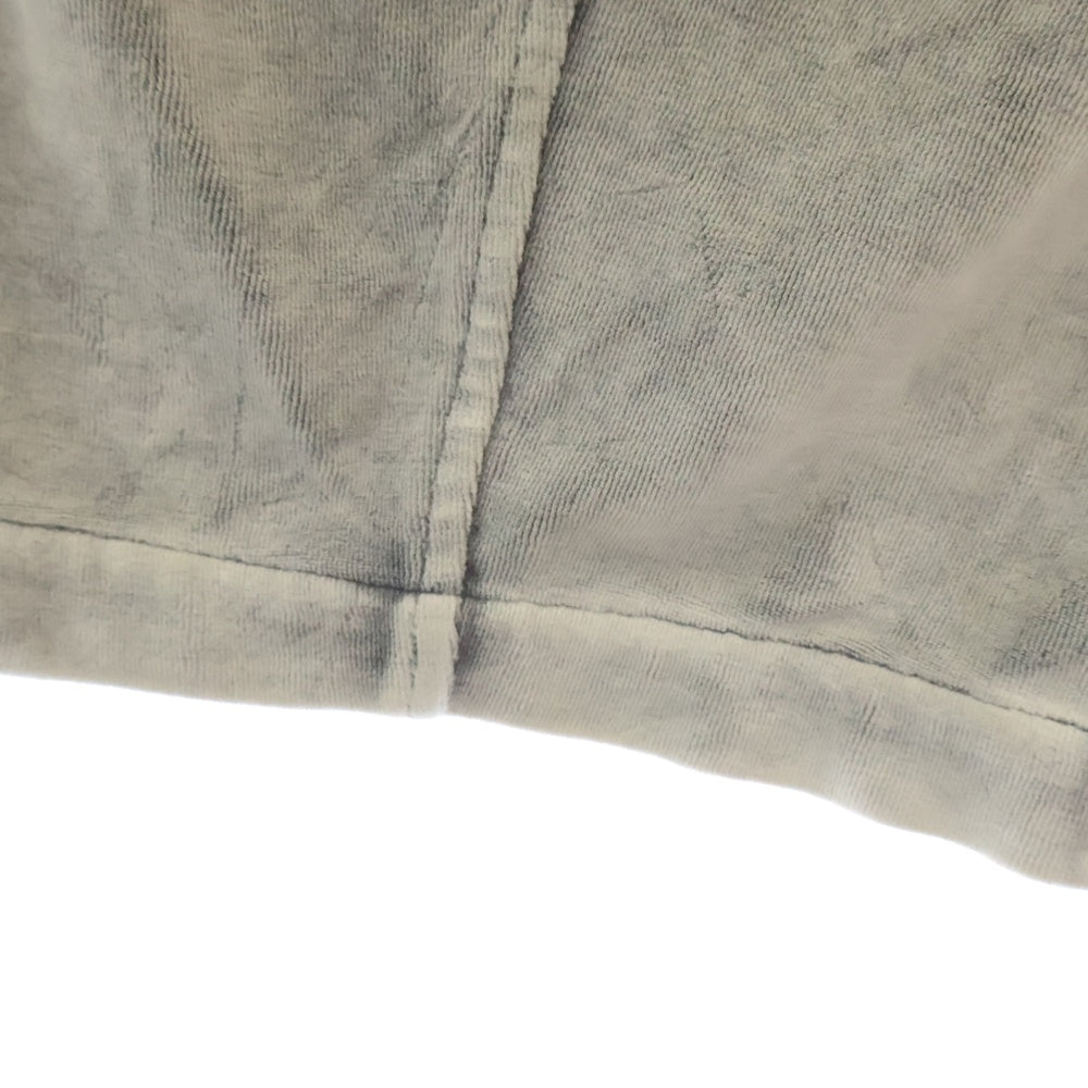 ALEXANDER WANG(アレキサンダーワン) embossed sweatpants 6CC1244025 エンボス ベロアロゴトラックパンツ グレー