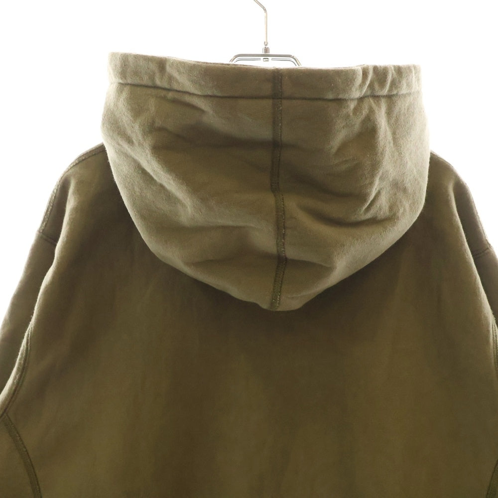 SUPREME(シュプリーム) 16AW Chrome Classic Logo Hooded Sweatshirt クローム クラシックロゴ フーデッドスウェットシャツ プルオーバー パーカー フーディ カーキ