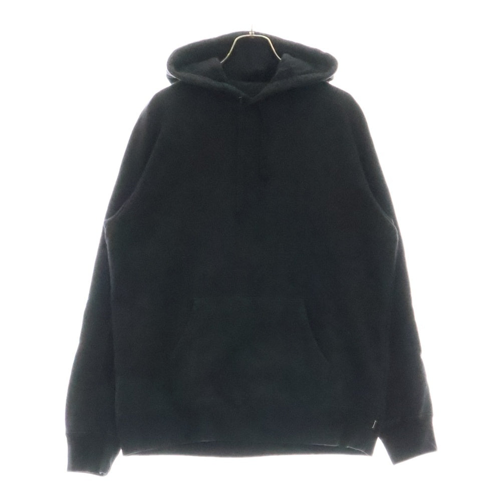 SUPREME(シュプリーム) 18AW Paneled Hooded Sweatshirt フードロゴ スウェット プルオーバーパーカー フーディ ブラック