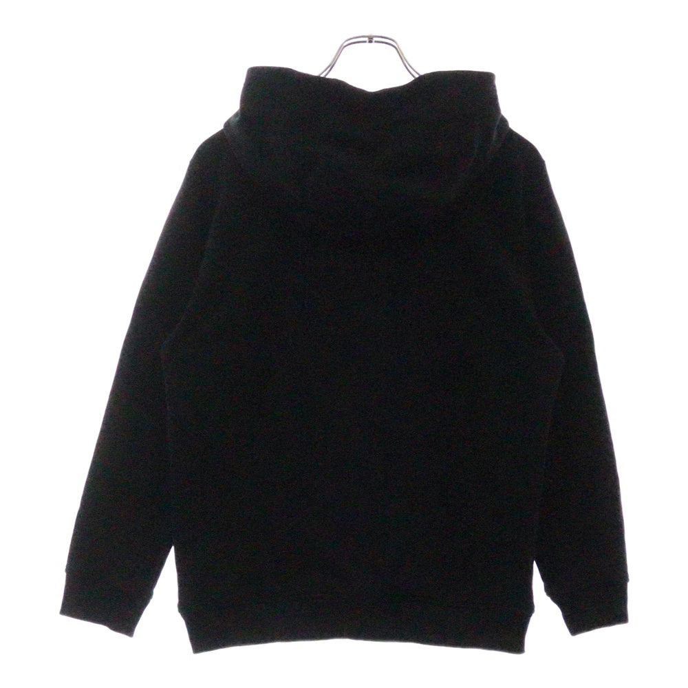 GIVENCHY(ジバンシィ) 23AW アップリケ フロントロゴ刺繍 プルオーバーパーカー フーディー ブラック キッズ H25475