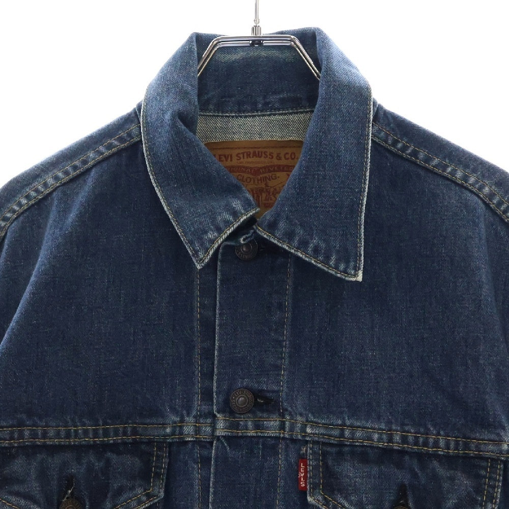Levi's(リーバイス) 90s VINTAGE 71557 BIG E 日本製 復刻 ビッグE ボタン裏J30刻印 デニムジャケット インディゴ