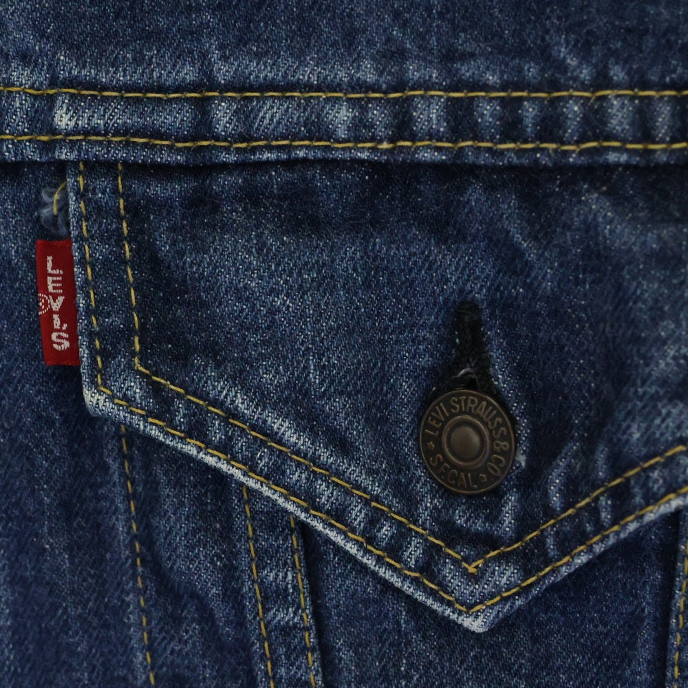 Levi's(リーバイス) 90s VINTAGE 71557 BIG E 日本製 復刻 ビッグE ボタン裏J30刻印 デニムジャケット インディゴ