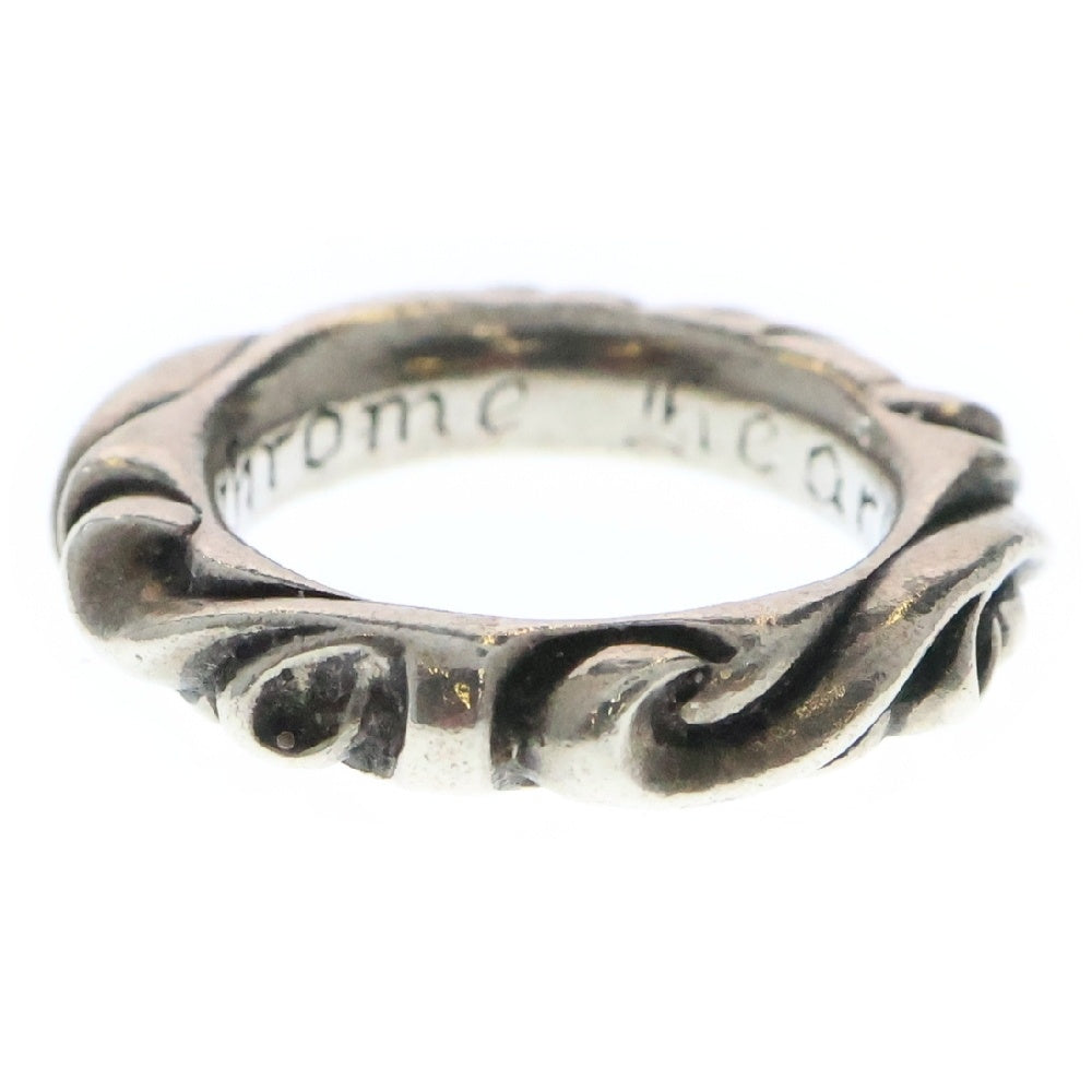 CHROME HEARTS(クロムハーツ) SCRL BAND スクロールバンド リング シルバー BCA351