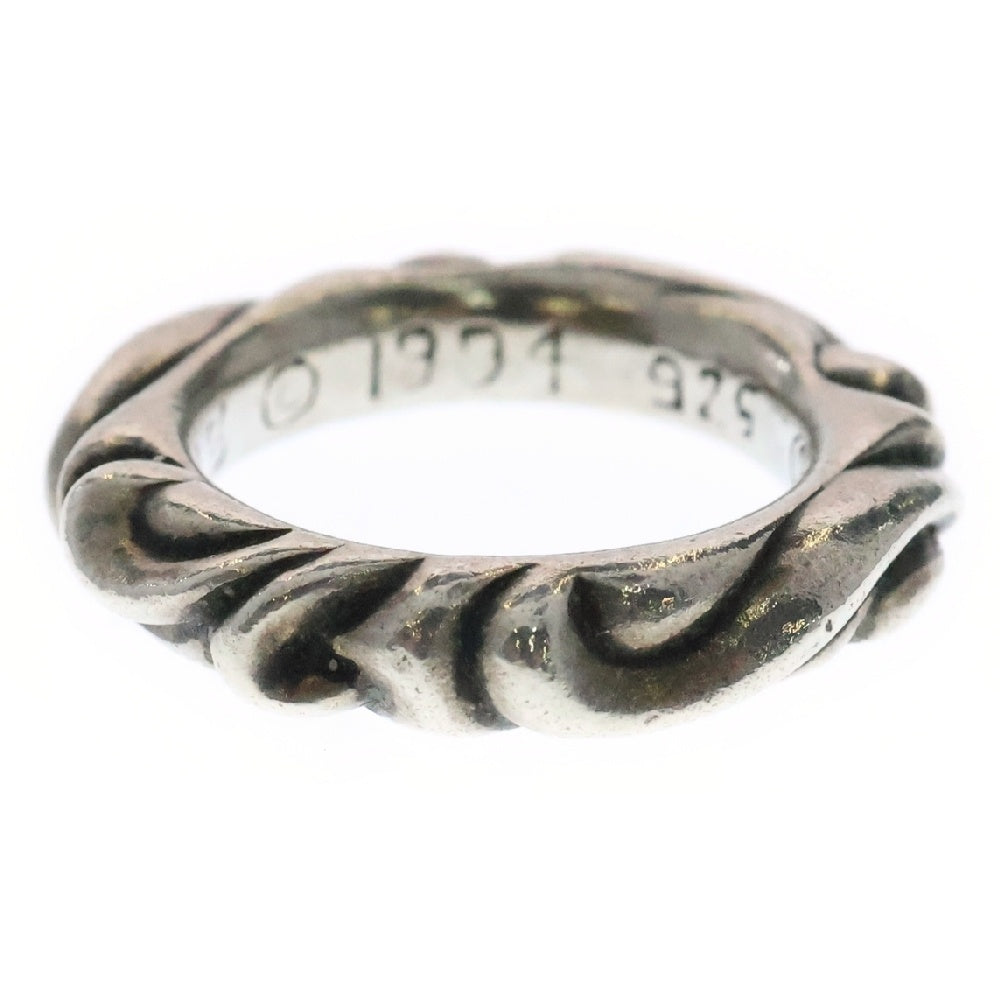 CHROME HEARTS(クロムハーツ) SCRL BAND スクロールバンド リング シルバー BCA351
