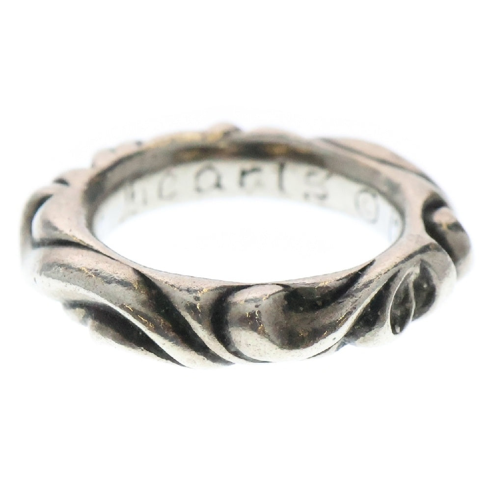 CHROME HEARTS(クロムハーツ) SCRL BAND スクロールバンド リング シルバー BCA351