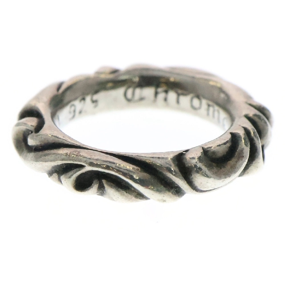 CHROME HEARTS(クロムハーツ) SCRL BAND スクロールバンド リング シルバー BCA351