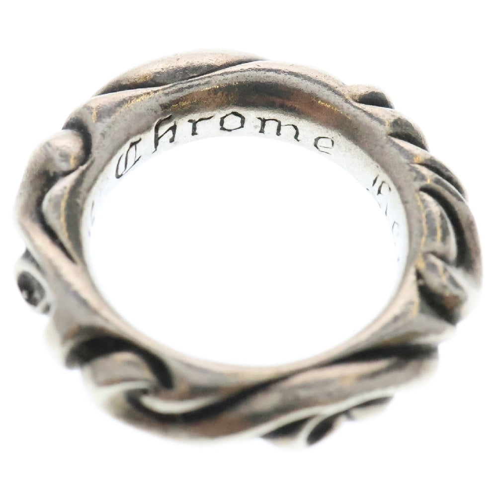 CHROME HEARTS(クロムハーツ) SCRL BAND スクロールバンド リング シルバー BCA351