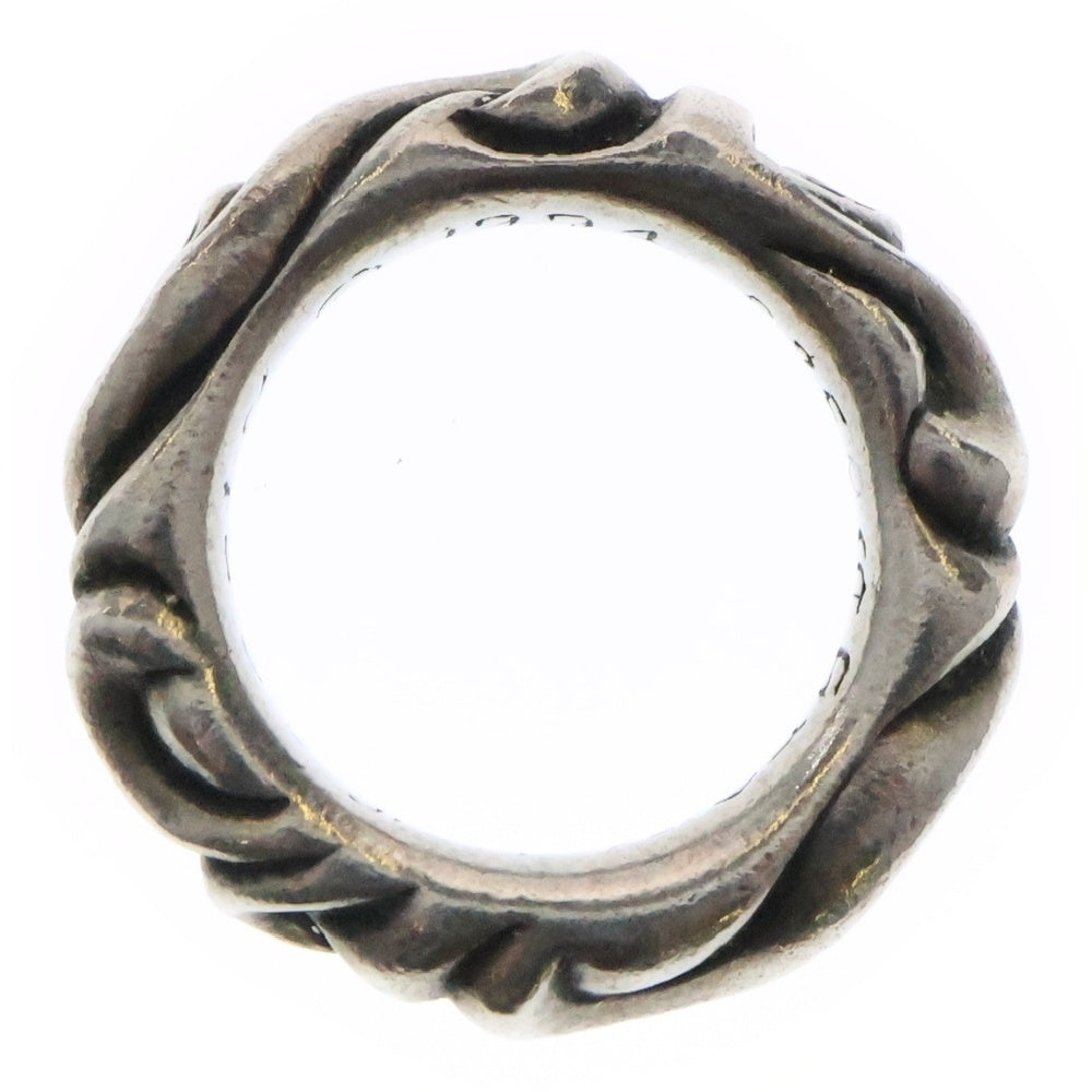 CHROME HEARTS(クロムハーツ) SCRL BAND スクロールバンド リング シルバー BCA351