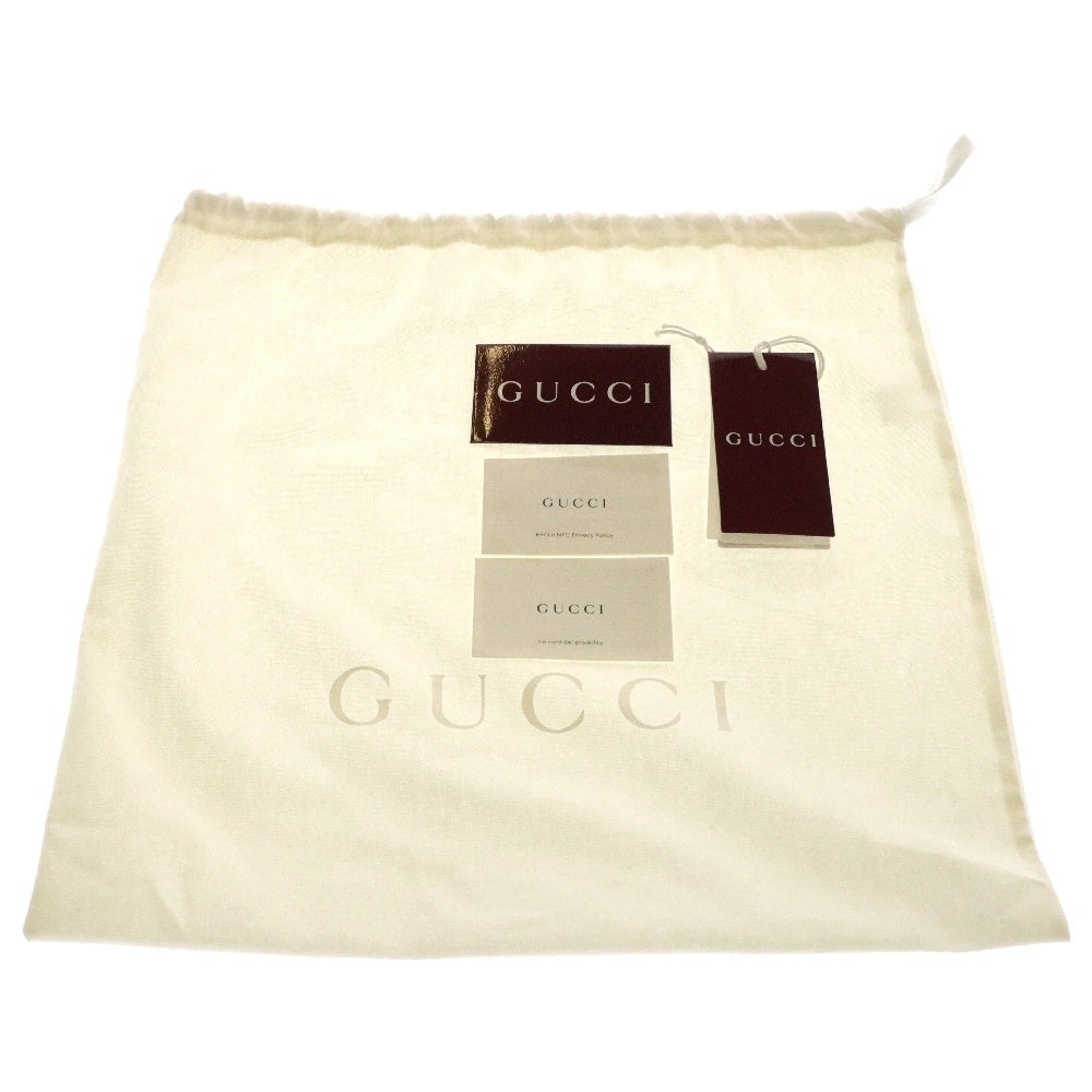 GUCCI(グッチ) ポシェット パテントレザー チェーン ショルダーバッグ ホワイト レディース 795902