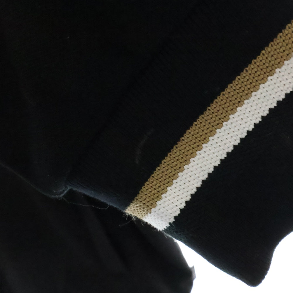 HUGO BOSS(ヒューゴボス) Full Zip Sweatshirt 10258156 ジップアップナイロンパーカー ジャケット ブラック