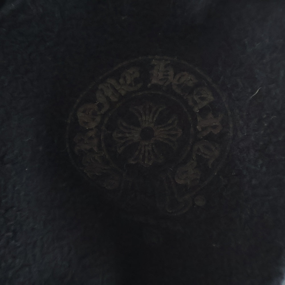 CHROME HEARTS(クロムハーツ) SWTSHRT PLVR 大阪限定 ホースシュープリントフーディ プルオーバースウェットパーカー ブラック
