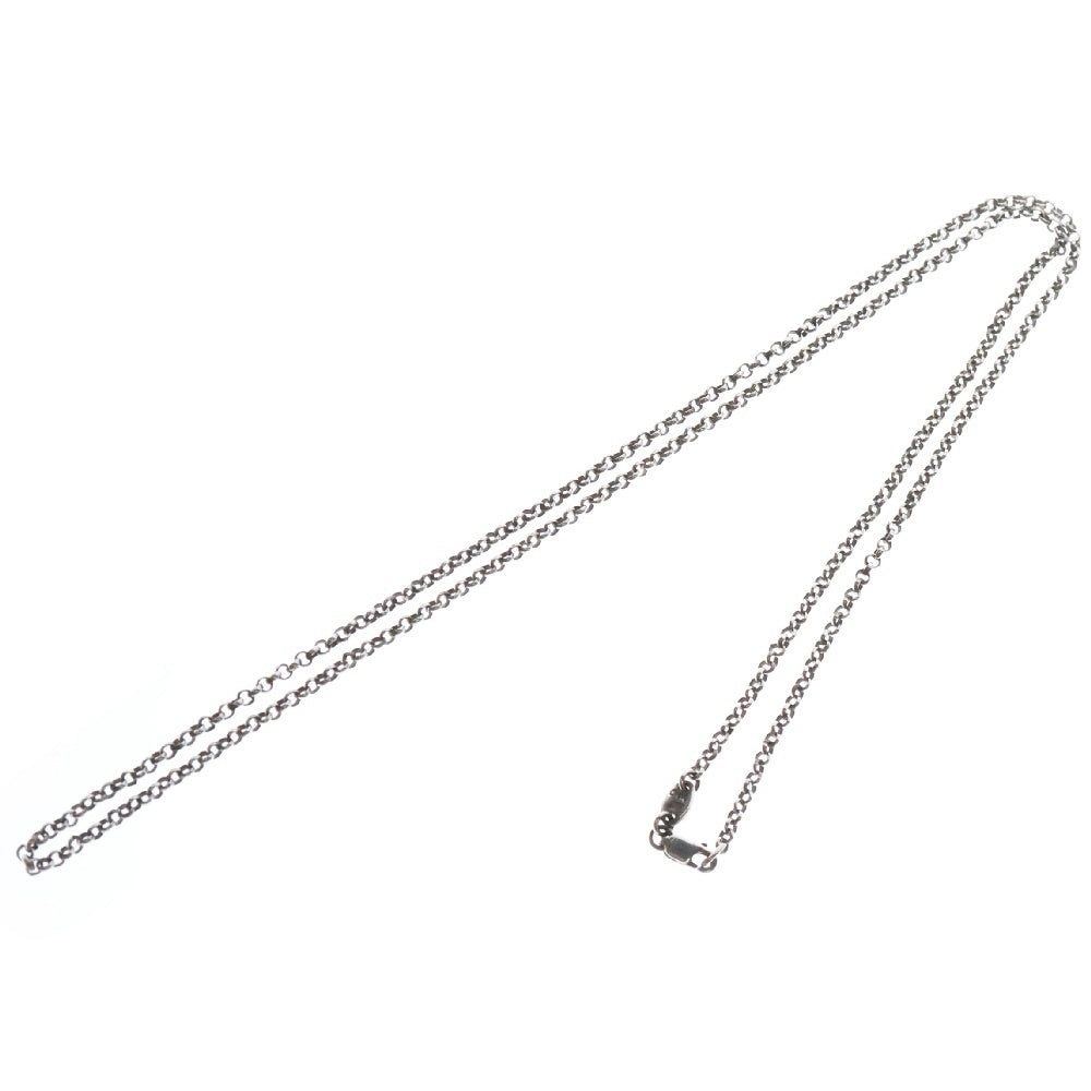 CHROME HEARTS(クロムハーツ) NECKCHAIN R24 ロールチェーンネックレス 24inch シルバー BCA085