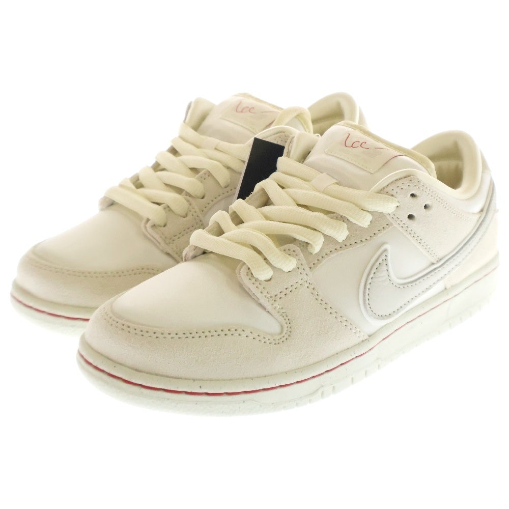 NIKE SB(ナイキエスビー) DUNK LOW PRM City of Love Sail White FZ5654-100 ダンク ロー シティ オブ ラブ ローカットスニーカー ホワイト レディース US6/24.0cm