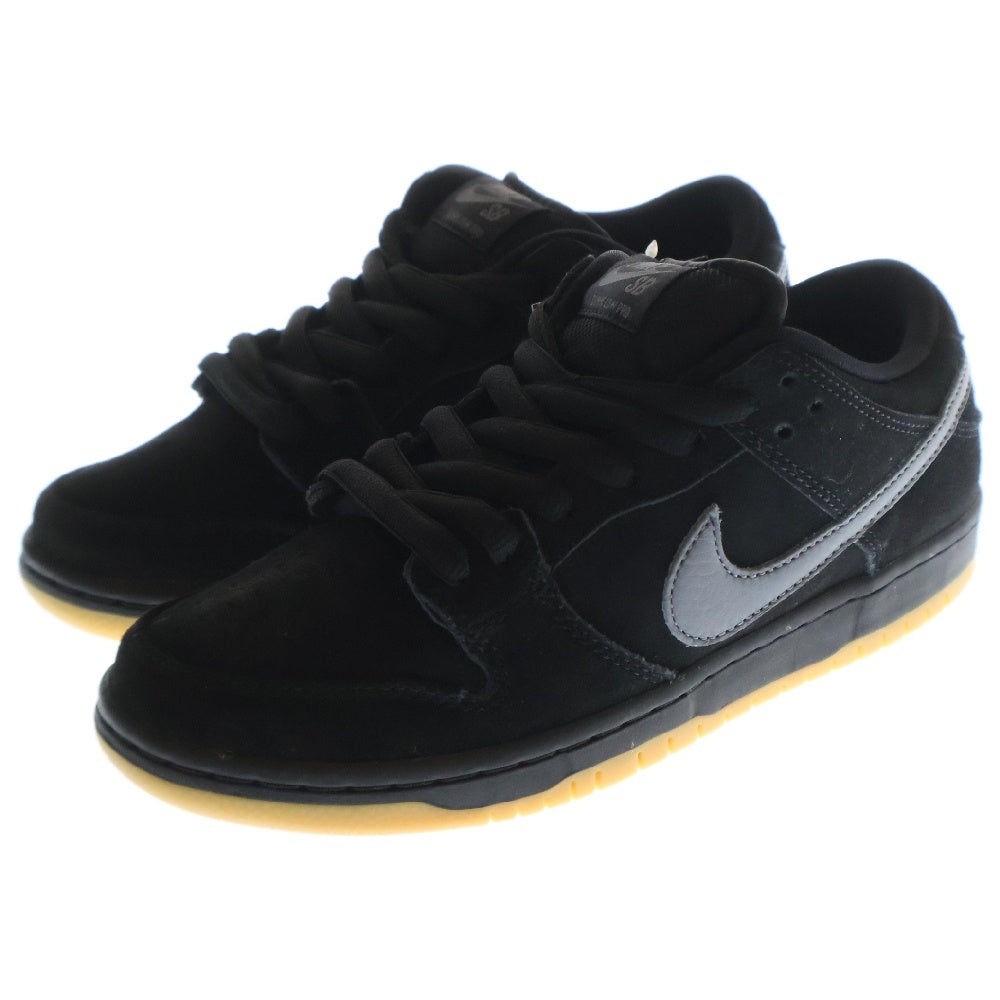 NIKE SB(ナイキエスビー) DUNK LOW PRO BLACK FOG BQ6817-010 ダンク ブラックフォグ ローカットスニーカー ブラック レディース US6/24.0cm