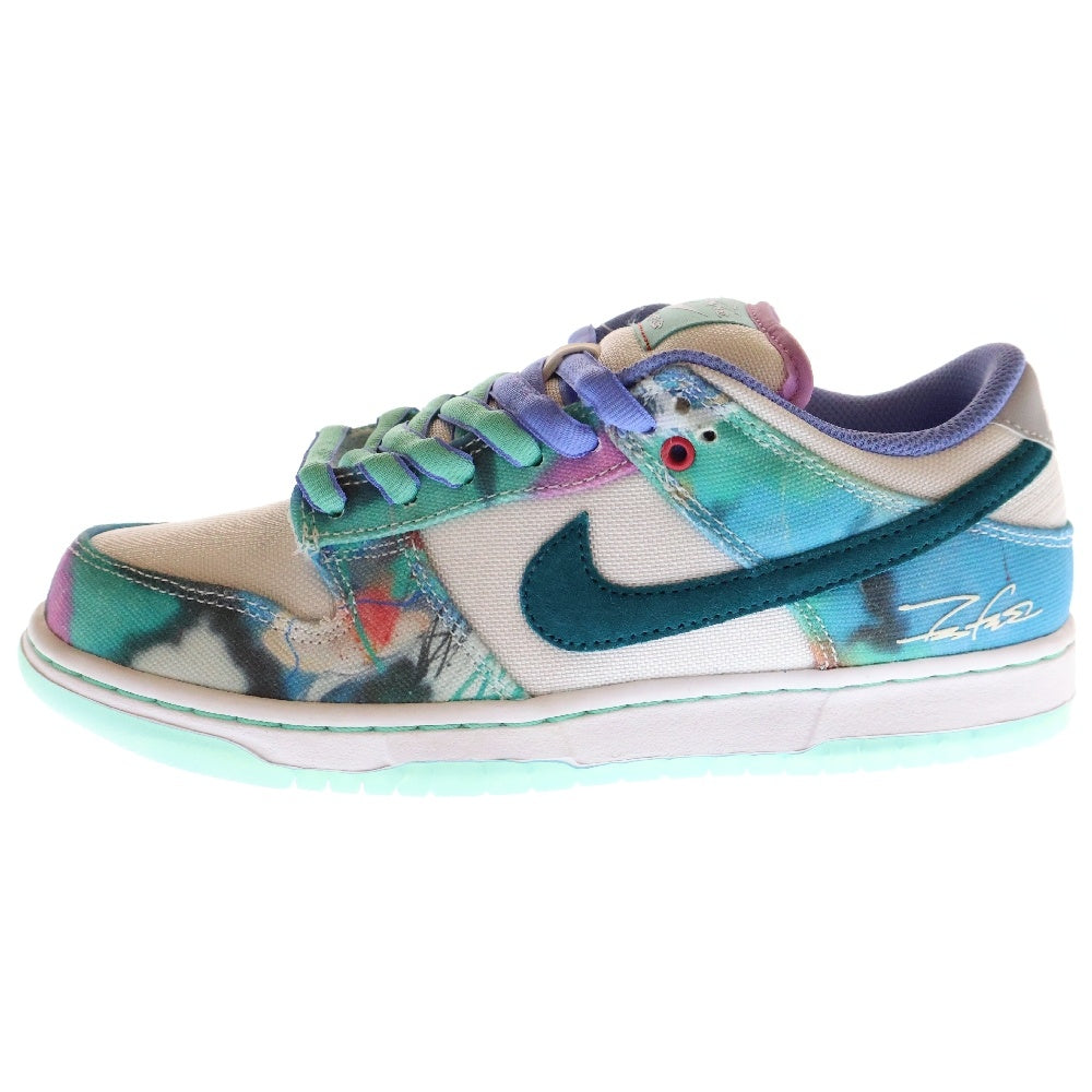 NIKE SB(ナイキエスビー) ×FUTURA LABORATORIES DUNK LOW OG QS HF6061-400 フューチュラ ダンク ローカットスニーカー マルチ レディース US6/24.0cm