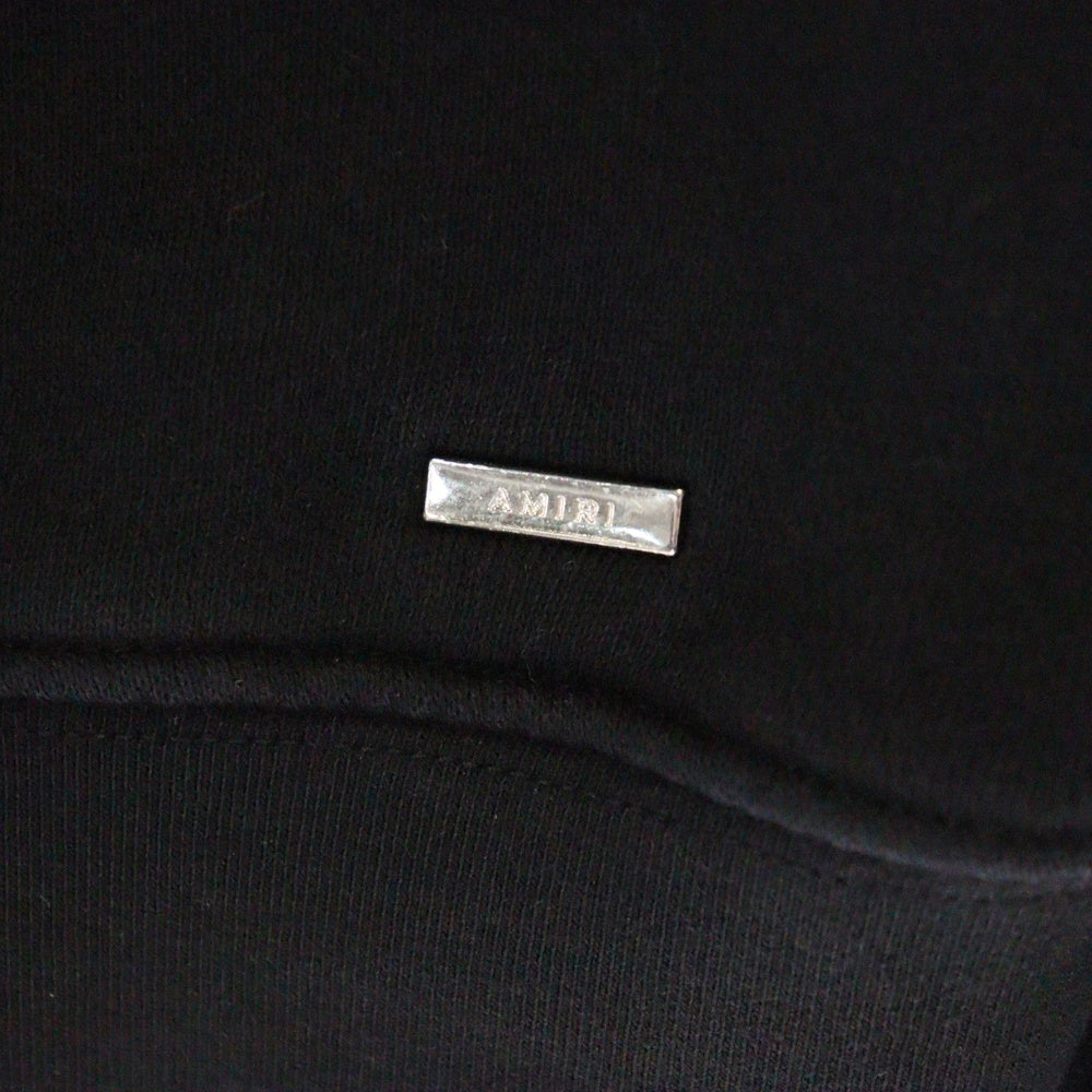 AMIRI(アミリ) HOLLYWOOD HOODIE AWJYHD1018 ハリウッドプリントフーディ スウェットパーカー ブラック
