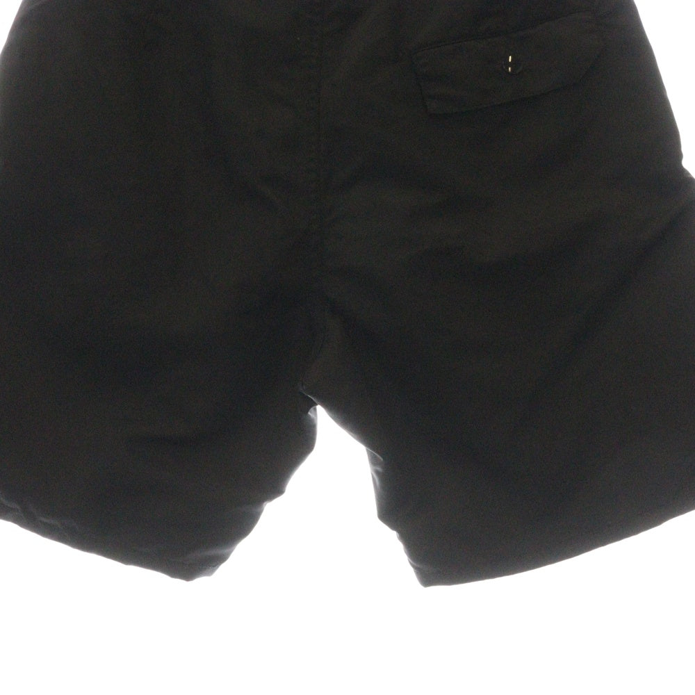 SAINT MICHAEL(セントマイケル) 23SS SWIMMING SHORT SM-S23-0000-065 ロゴプリント ナイロンショーツ ハーフパンツ ブラック