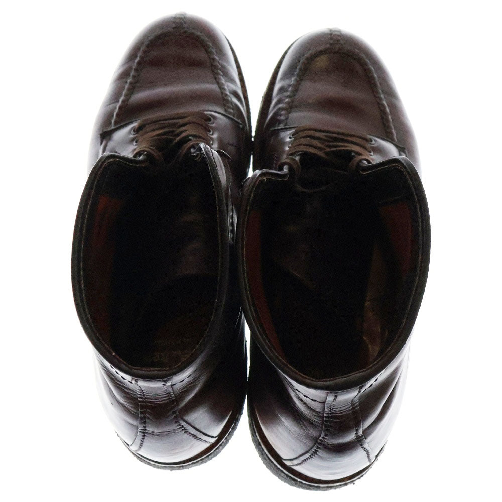 Alden(オールデン) TANKER BOOT 45407H タンカー ブーツ コードバン シガー ミリタリーラスト Uチップ レザー チャッカブーツ ブラウン