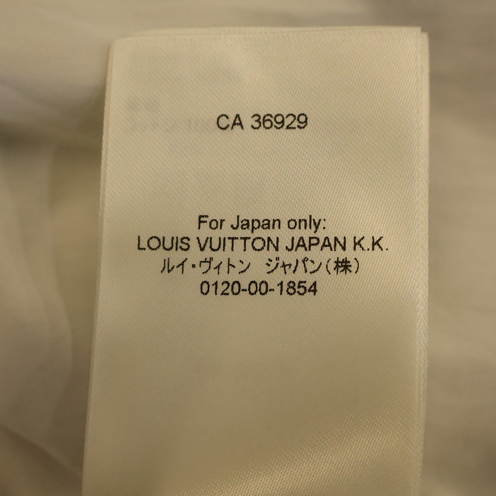 LOUIS VUITTON(ルイヴィトン) 23SS Long Hooded Zip-up Parka RW231W V69 FOOW44 モノグラムナイロンロングジップパーカー ネイビー/ブルー