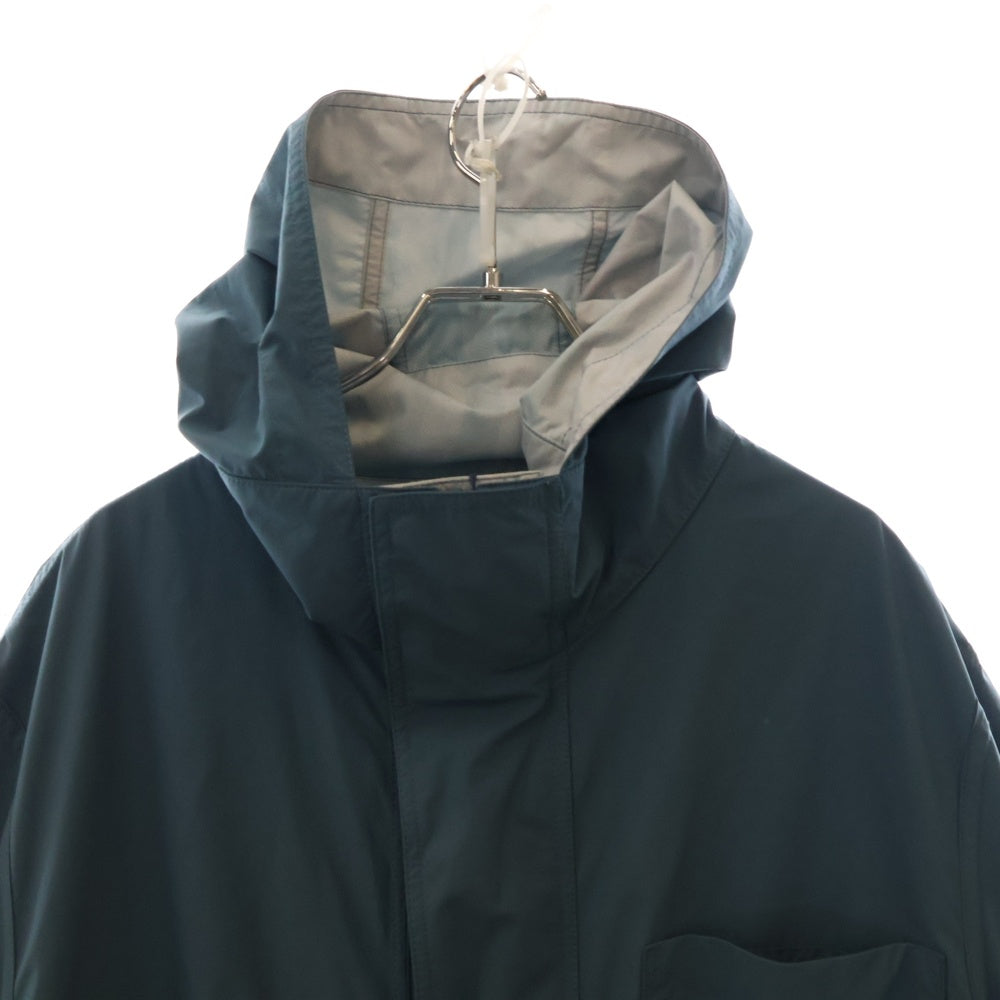 LOUIS VUITTON(ルイヴィトン) 22AW Damier Stripes Reversible Parka RM222V NF3 HNK05W リバーシブルダミエストライプナイロンパーカー ブルー