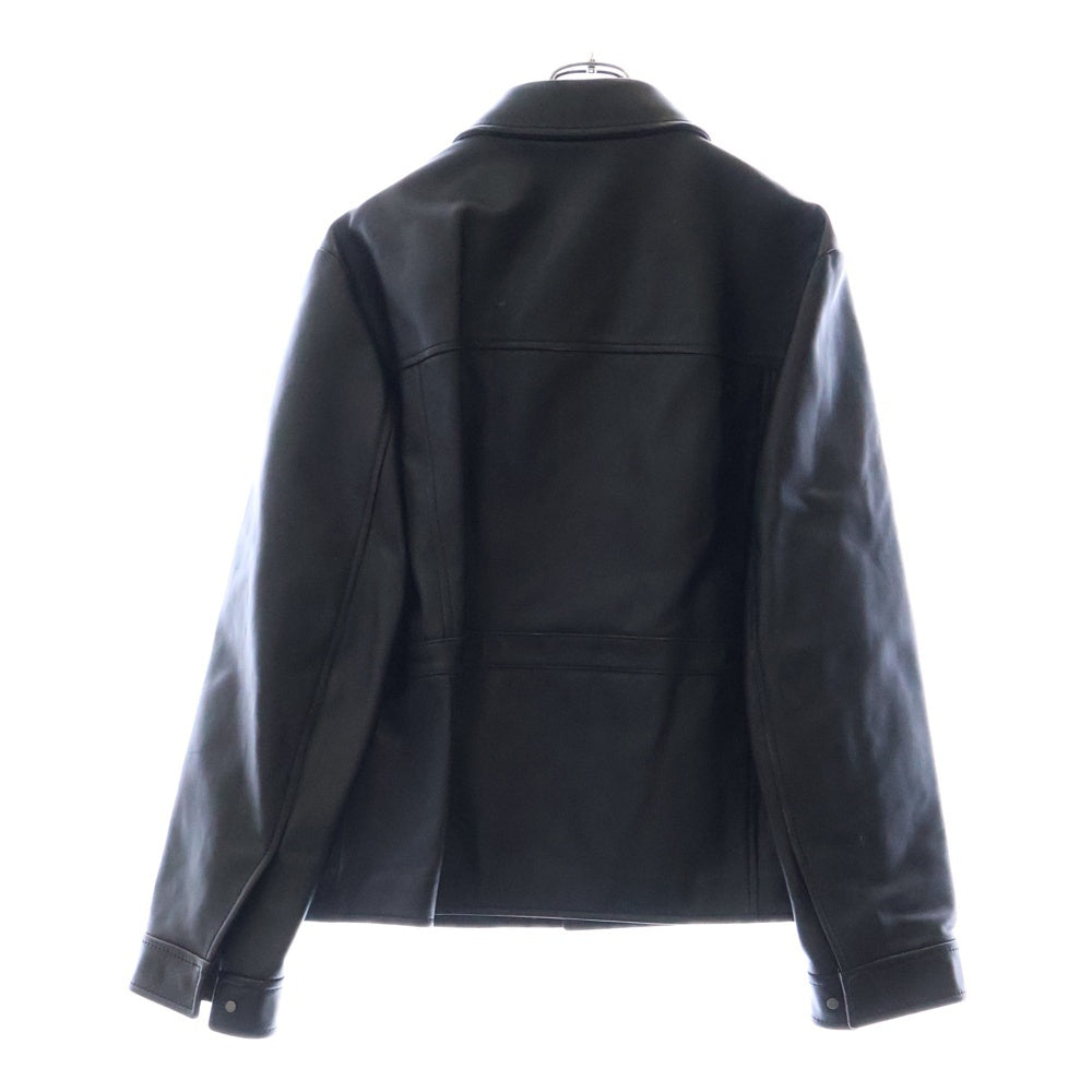 LOUIS VUITTON(ルイヴィトン) 23SS Monogram Trucker Leather Jacket RM2319 UM4 HOL12E モノグラム レザートラッカージャケット ブラック