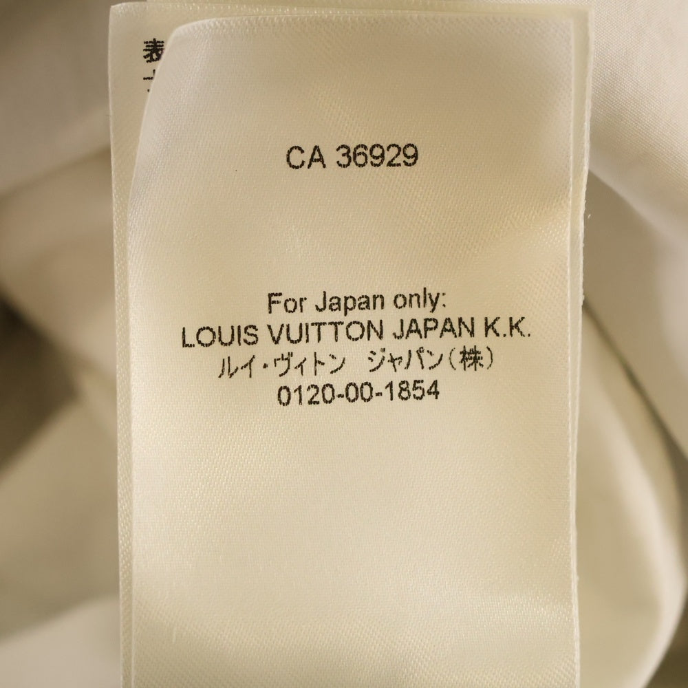 LOUIS VUITTON(ルイヴィトン) Long Hooded Zip-up Parka RW231W V69 FOOW44 モノグラムナイロンロングジップパーカー ブルー