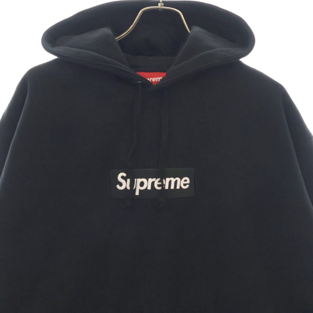 SUPREME(シュプリーム) 21AW Box Logo Hooded Sweatshirt ボックスロゴ フーデッドスウェットシャツ プルオーバー スウェットパーカー ブラック