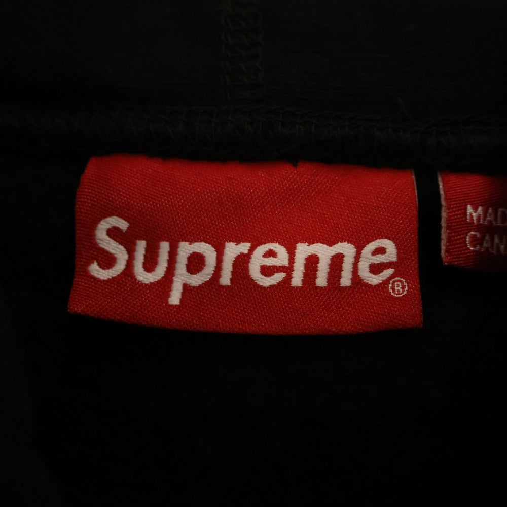 SUPREME(シュプリーム) 21AW Box Logo Hooded Sweatshirt ボックスロゴ フーデッドスウェットシャツ プルオーバー スウェットパーカー ブラック