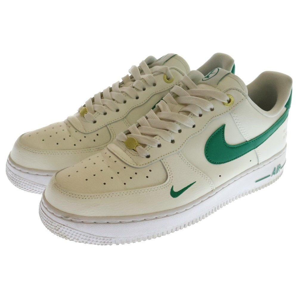 NIKE(ナイキ) WMNS AIR FORCE 1 '07 SE 40th DQ7582-101 ウィメンズ エアフォース1 ローカットスニーカー ホワイト/グリーン US11/28.0cm