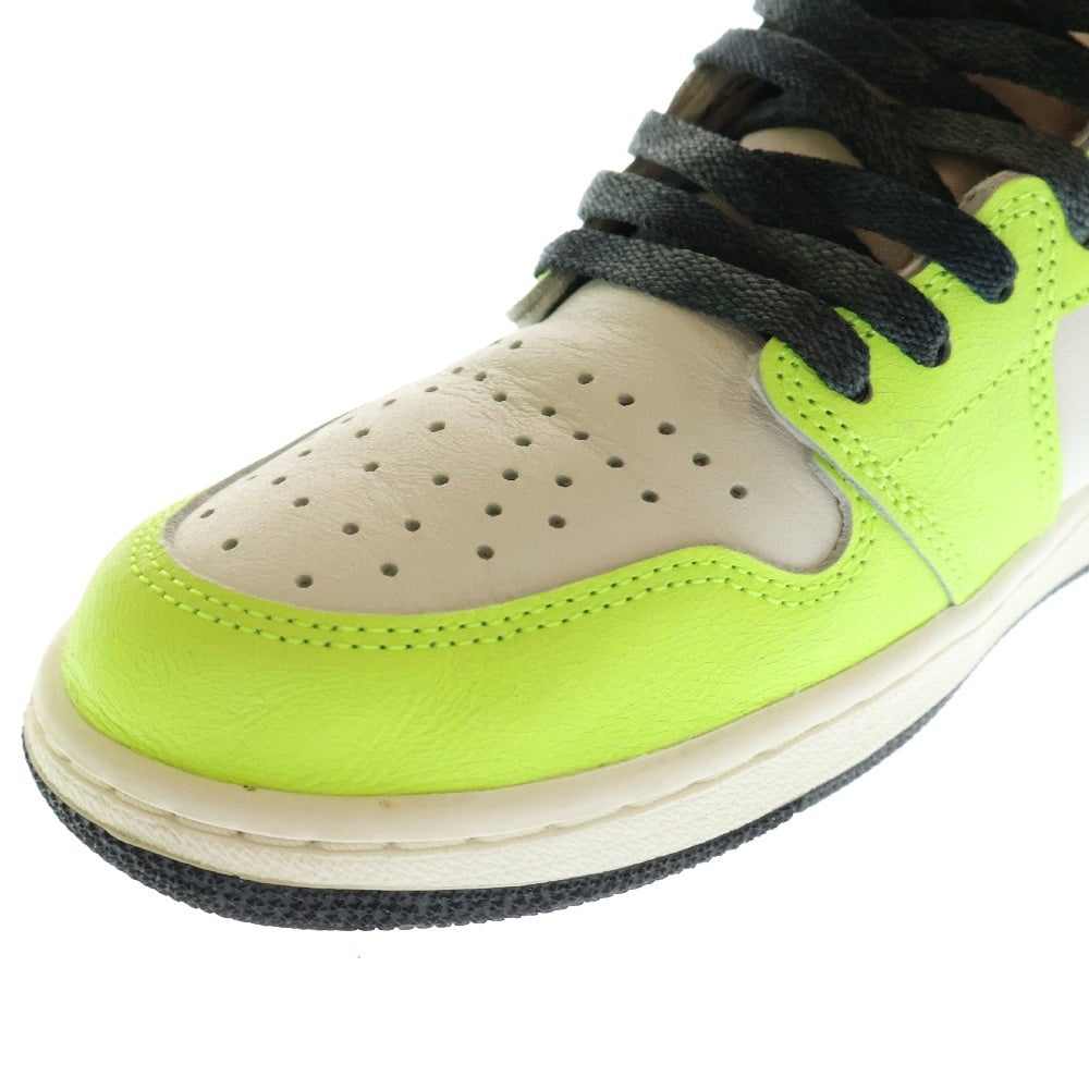 NIKE(ナイキ) AIR JORDAN 1 HIGH OG Volt Visionaire 555088-702 エアジョーダン 1 ハイカットスニーカー ボルト ヴィジョネア イエロー/ホワイト US11/29.0cm