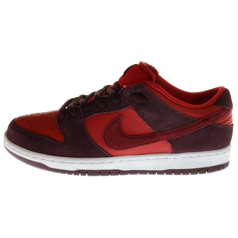 NIKE(ナイキ) DUNK LOW PRO CHERRY DM0807-600 ダンクプロ チェリー ローカットスニーカー レッド US10/28.0cm