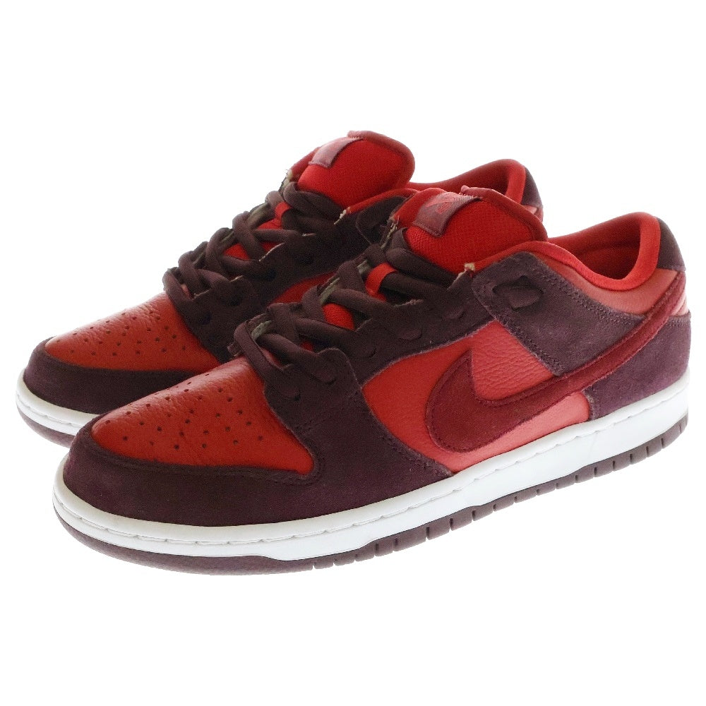 NIKE(ナイキ) DUNK LOW PRO CHERRY DM0807-600 ダンクプロ チェリー ローカットスニーカー レッド US10/28.0cm