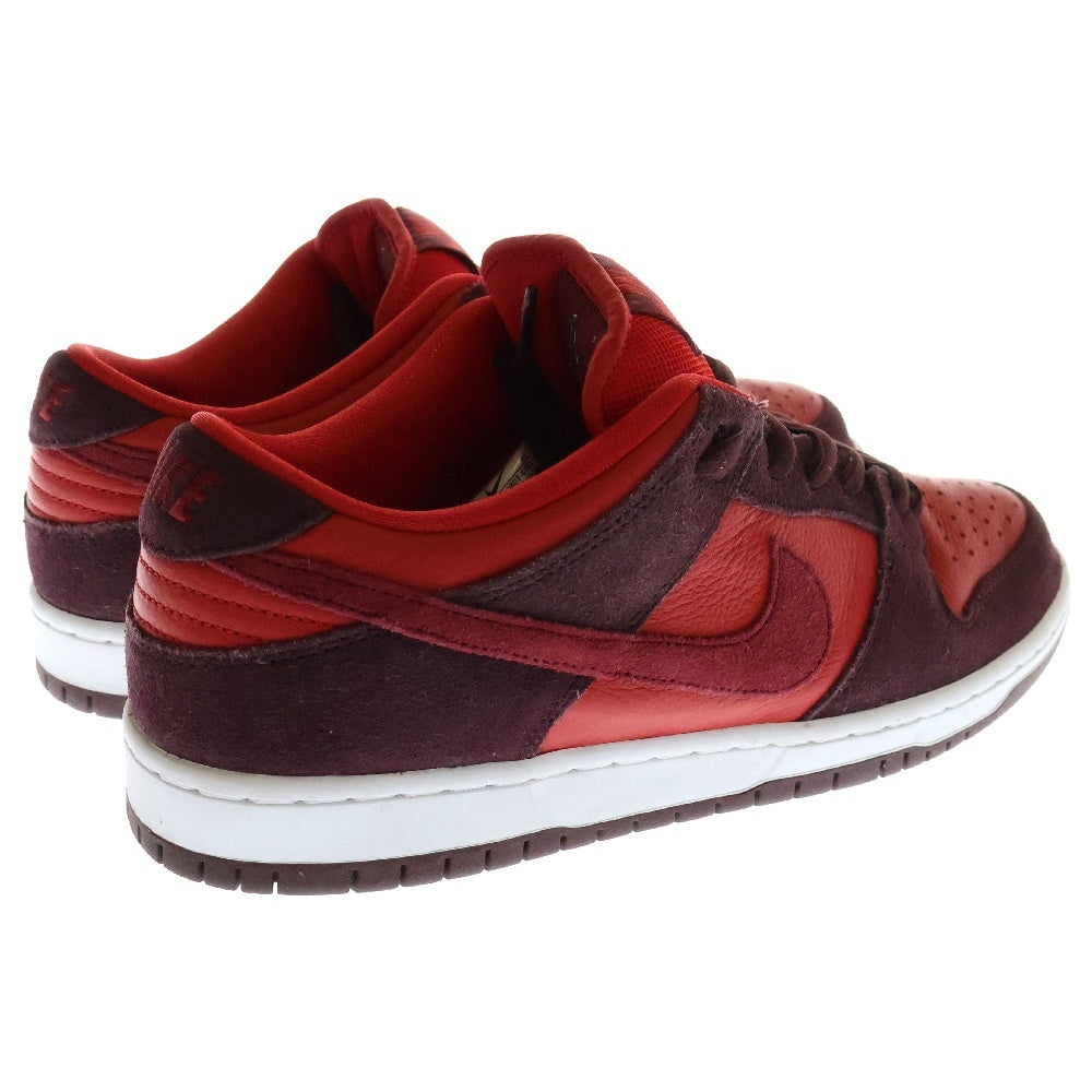 NIKE(ナイキ) DUNK LOW PRO CHERRY DM0807-600 ダンクプロ チェリー ローカットスニーカー レッド US10/28.0cm