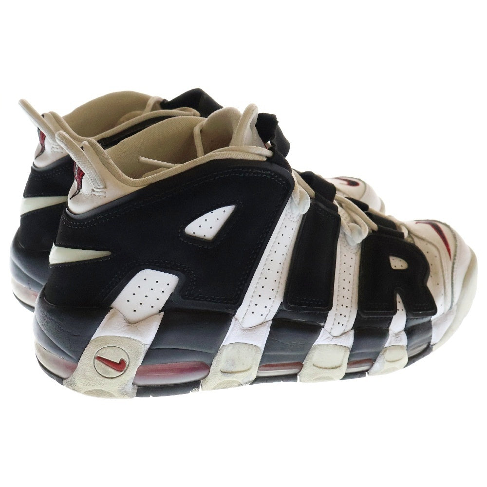 NIKE(ナイキ) AIR MORE UPTEMPO 414962-105 エア モア アップテンポ ハイカットスニーカー ブラック/ホワイト US10/28.0cm