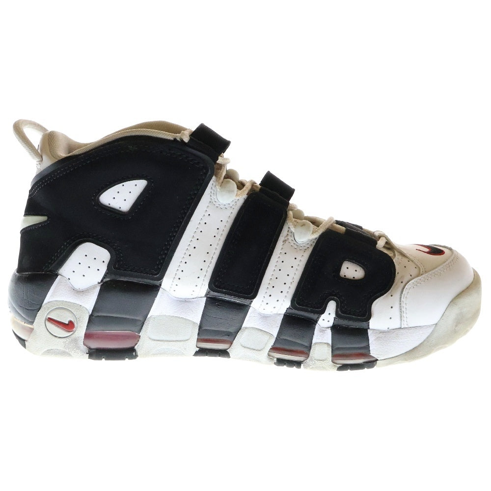 NIKE(ナイキ) AIR MORE UPTEMPO 414962-105 エア モア アップテンポ ハイカットスニーカー ブラック/ホワイト US10/28.0cm