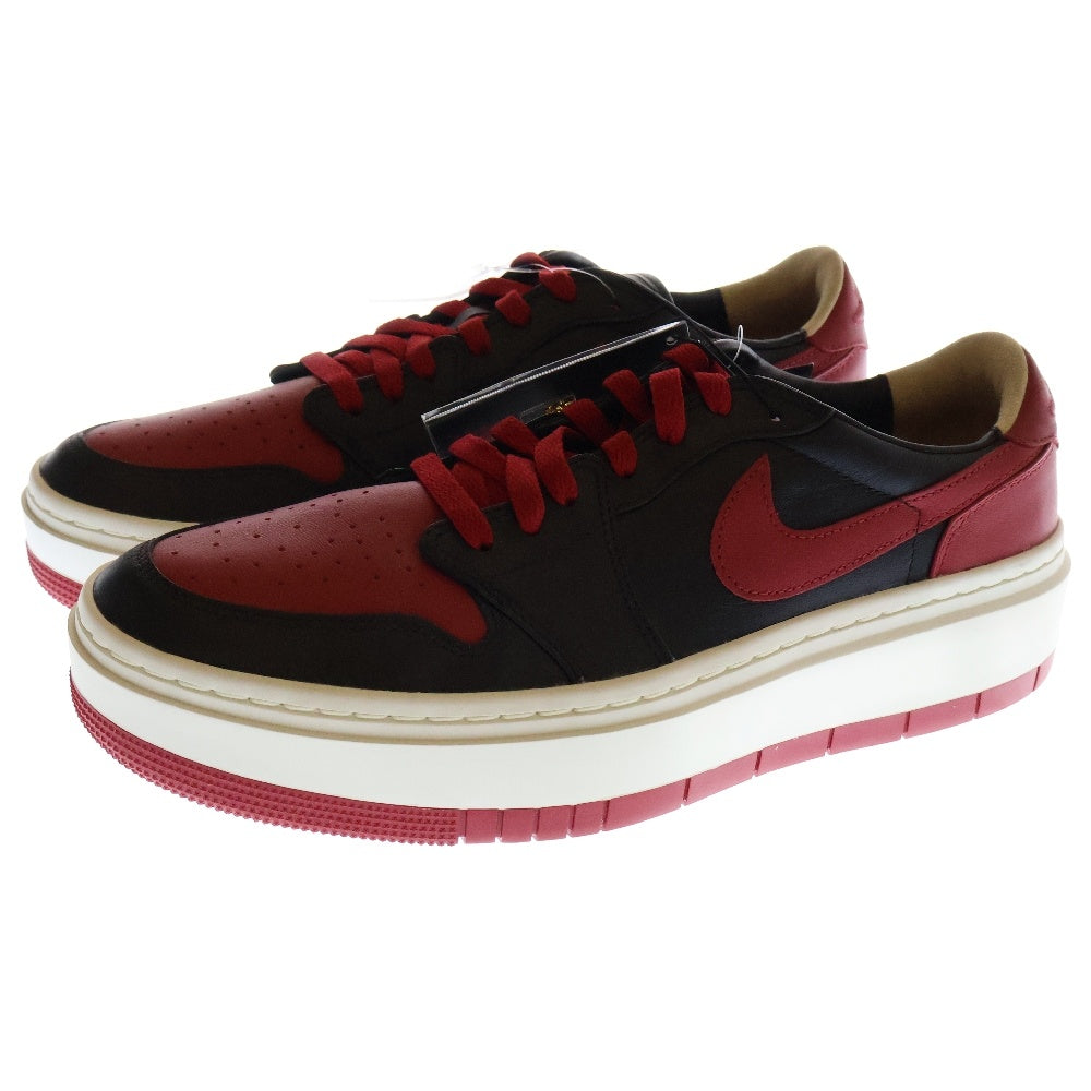 NIKE(ナイキ) WMNS AIR JORDAN 1 ELEVATE LOW SE DQ1823-006 ウィメンズ エアジョーダン エレベート ローカットスニーカー ブラック/レッド US11.5/28.5cm