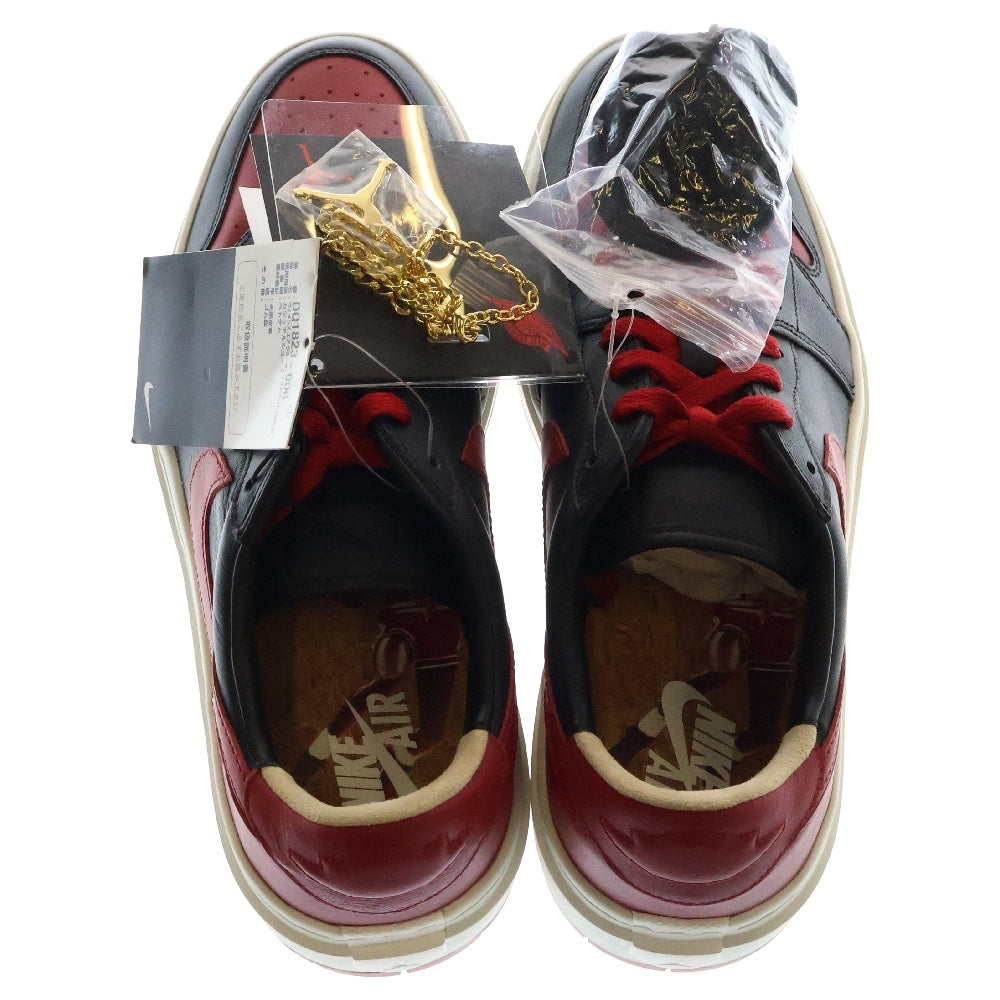 NIKE(ナイキ) WMNS AIR JORDAN 1 ELEVATE LOW SE DQ1823-006 ウィメンズ エアジョーダン エレベート ローカットスニーカー ブラック/レッド US11.5/28.5cm